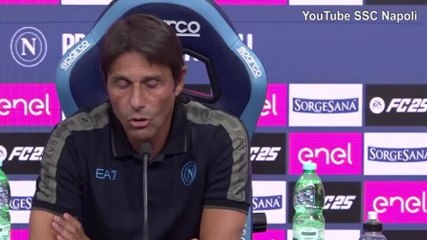 Conte: "È un momento delicato per il Napoli"