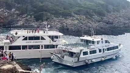 Giannutri, scontro tra due barche charter a Cala Maestra: polemiche per l'assalto dei turisti