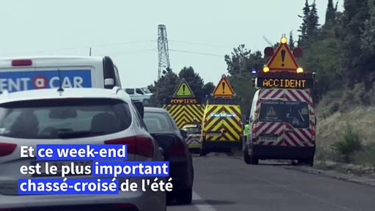 Chassé-croisé: sur l'A7, le "moment de l'année" pour les "chasseurs de bouchons"