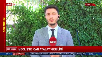 Meclis'te 'Can Atalay' Gerilimi