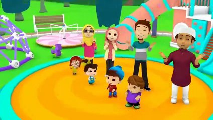 Alhamdulillah, Bismillah, InshaAllah - Islamic Series _ Songs For Kids - Omar _ Hana English