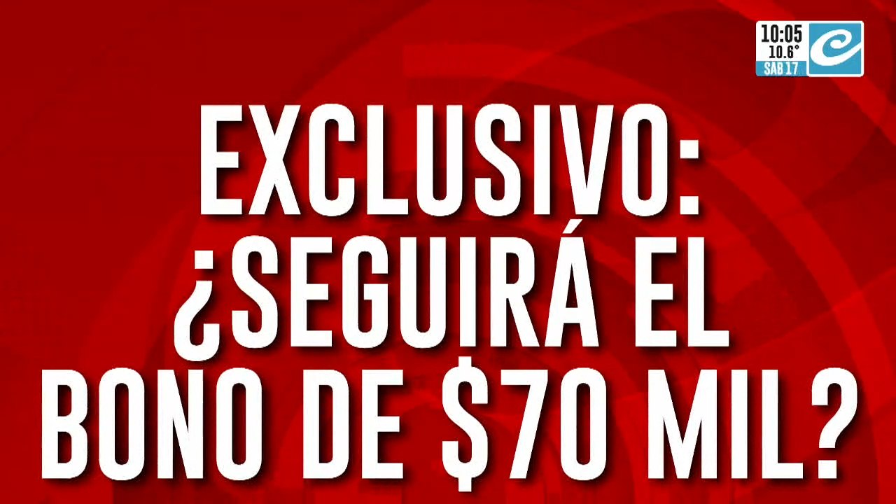 Atención jubilados: ¿en septiembre se vuelve a pagar el bono de 70 mil pesos?