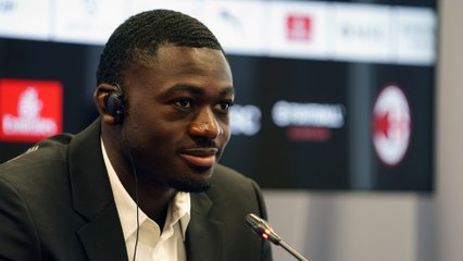 Youssouf Fofana's presentation press conference