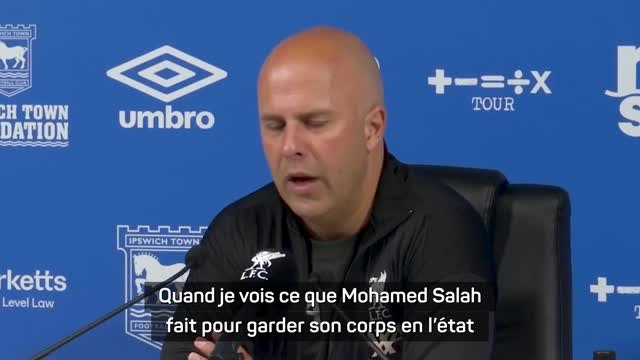 Liverpool - Slot pense que Salah “a encore de nombreuses années devant lui”