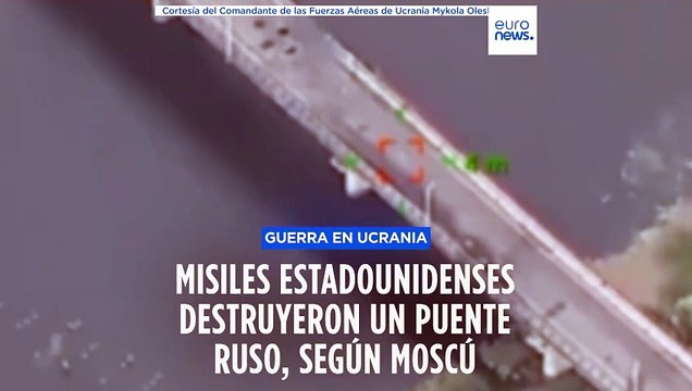 Ucrania destruye un puente clave en Kursk con misiles de EE.UU. según Rusia