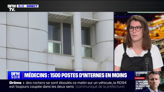 Marine Loty (présidente du syndicat des internes des hôpitaux de Paris): On ne peut pas prendre les internes pour des pions