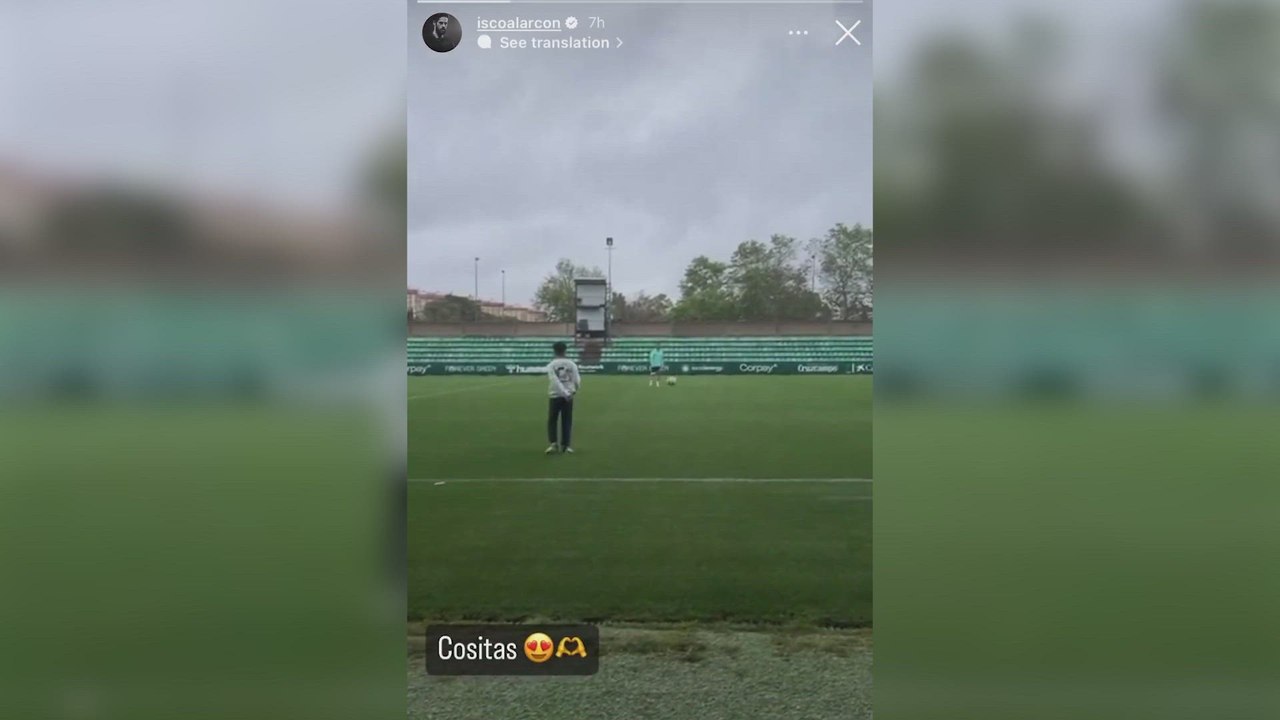 La locura de control de espuela del hijo de Isco