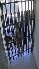 Graban a ladrón golpear a anciana por robarle