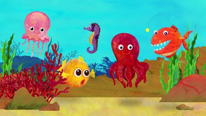 Finger Family (Sea Animals Version) _ CoComelon Nursery Rhymes _ Kids Songs