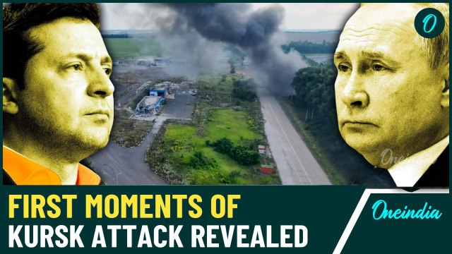 Ukraine Releases Explosive Footage: Unseen Moments of the Initial Incursion into Kursk Revealed