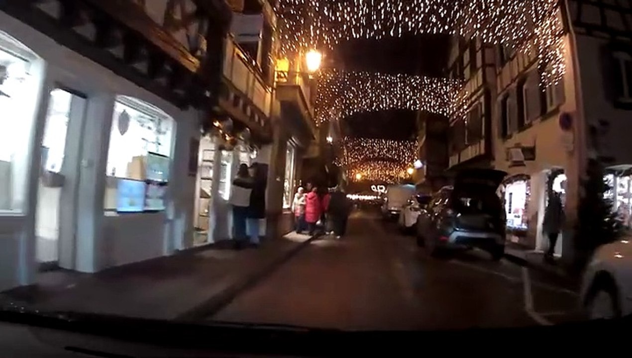 Le marché de Noél en voiture