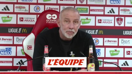 Roy : «On n'a pas été à notre niveau» - Foot - L1 - Brest
