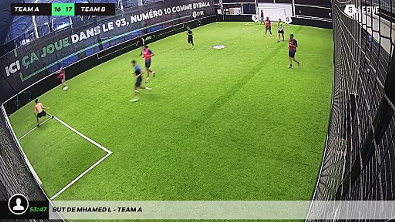 But de Mhamed L - Team A