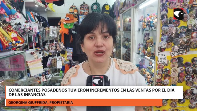 Comerciantes posadeños tuvieron incrementos en las ventas por el Día de las Infancias