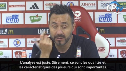 De Zerbi : "Nous devons faire beaucoup mieux, mais je suis content de tout !"