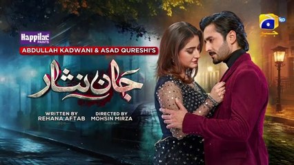 Jaan Nisar Episode 45 - [Eng Sub] - Digitally Presented by Happilac Paints - Danish Taimoor - Hiba Bukhari - Haroon Shahid - 17th August 2024 - Har Pal Geo