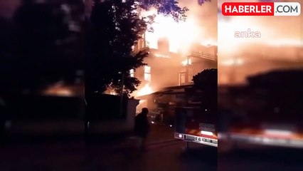 Büyükada'da Ahşap Bina Yangını Kontrol Altına Alındı