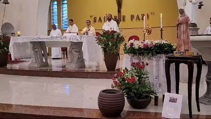 Relíquia da Beata Nhá Chica 'visita' a Igreja Padre Eustáquio, em BH