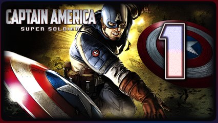 Captain America: Super Soldier Walkthrough Part 1 (X360, PS3, Wii)