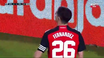 Gimnasia 0 - 1 River: el gol de Nacho Fernández