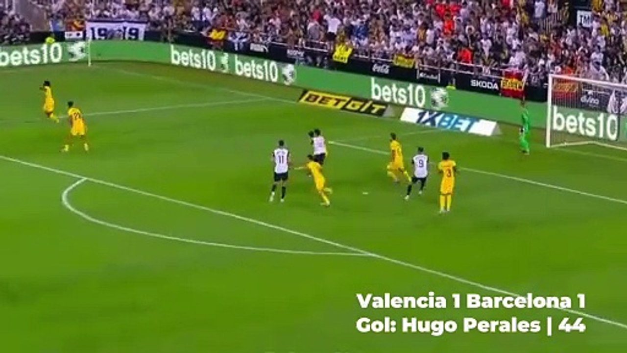 Resumen Valencia vs Barcelona Agosto 2024