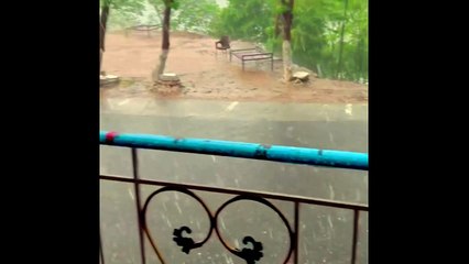 Car Accident Rainy Weather Pakistan