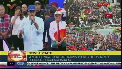 Nicolás Maduro: We won again because the people and peace won