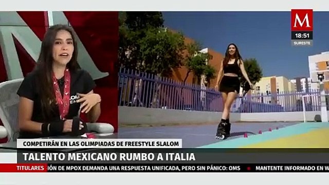 Jóvenes patinadoras que representarán a México en el Campeonato Mundial de España