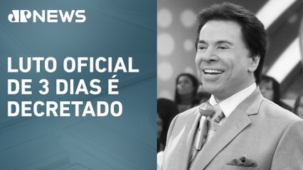 Candidatos à Prefeitura de São Paulo se despedem de Silvio Santos