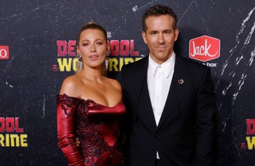 Ryan Reynolds está feliz de que la cinta de Blake Lively, 'It Ends With Us', haya superado en taquilla a 'Deadpool y Wolverine'
