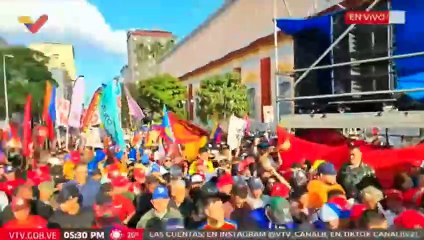 Gran Marcha Nacional por la Paz y en apoyo a la victoria del presidente Nicolás Maduro