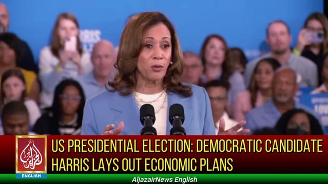 US presidential election: Democratic candidate Harris lays out economic plans | Aljazair News