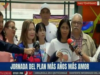Vpdta. Delcy Rodríguez inspecciona jornada del Plan “Más Años, Más Amor” en Caracas