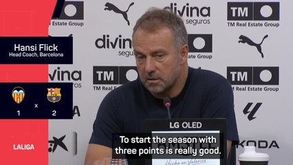 Flick credits Barcelona victory to La Masia graduates