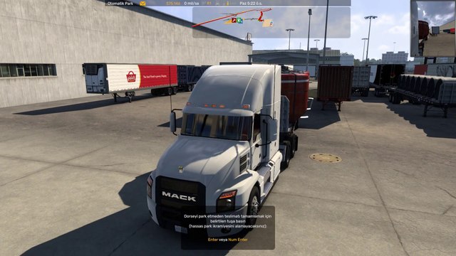 Mooring Buoy: Departure: Stockton - Destination: San Francisco #Mack - American Truck Simulator