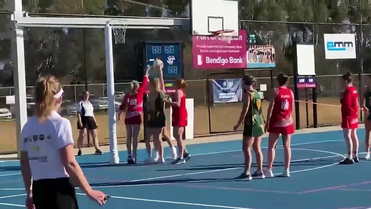 Elmore and Colbinabbin trade goals during the final quarter of the 2024 HDFNL A-grade qualifying final