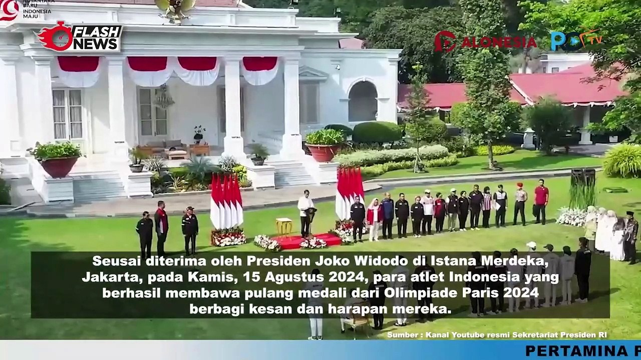 Kesan dan Harapan Para Atlet Indonesia Peraih Medali Olimpiade Paris 2024 Saat Diundang ke Istana Negara