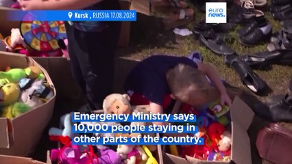 3,000 evacuated from Russia's Kursk region as Ukrainian incursion continues