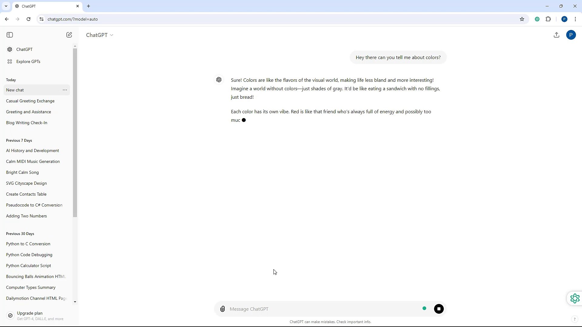 ChatGPT Course Section 24 Customization Option