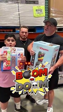 BOOM! Or DOOM! ☠️⁉️ #costco #costcoguys #father #son #family #fun #bigjustice #boom @Lance Stewart