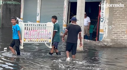 Continúa la emergencia en Chalco