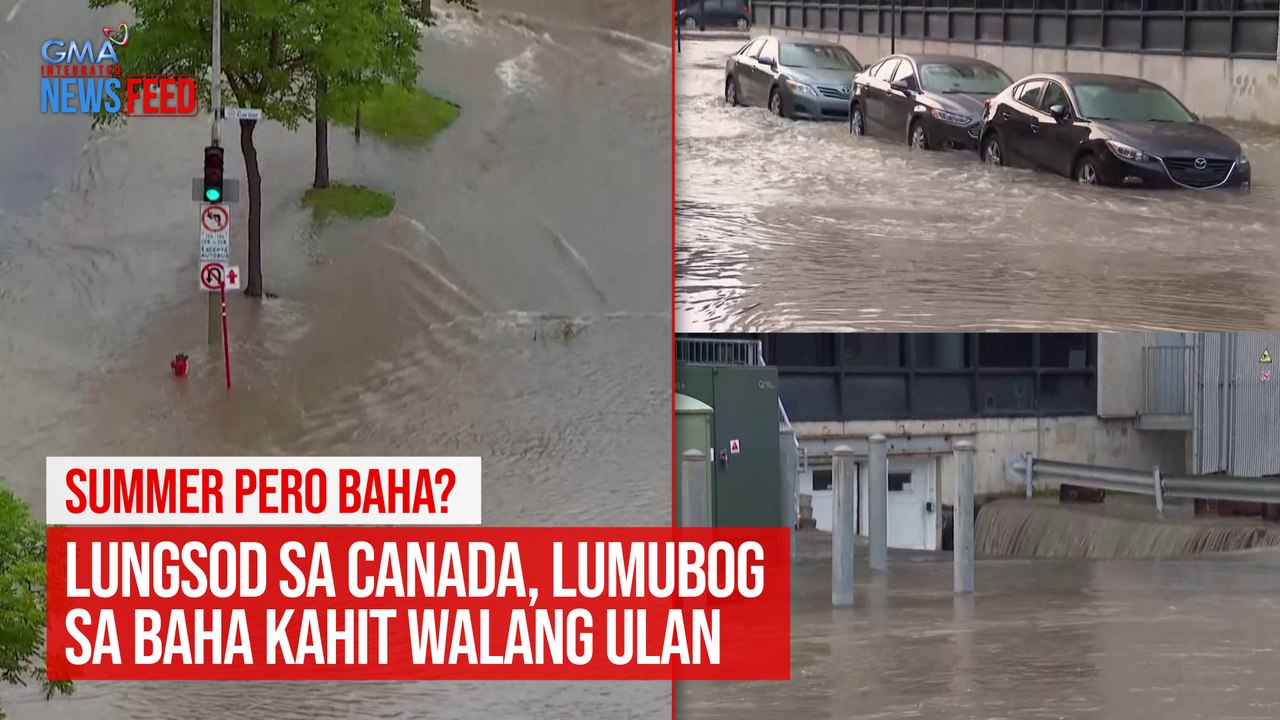 SUMMER PERO BAHA? Lungsod sa Canada, lumubog sa...