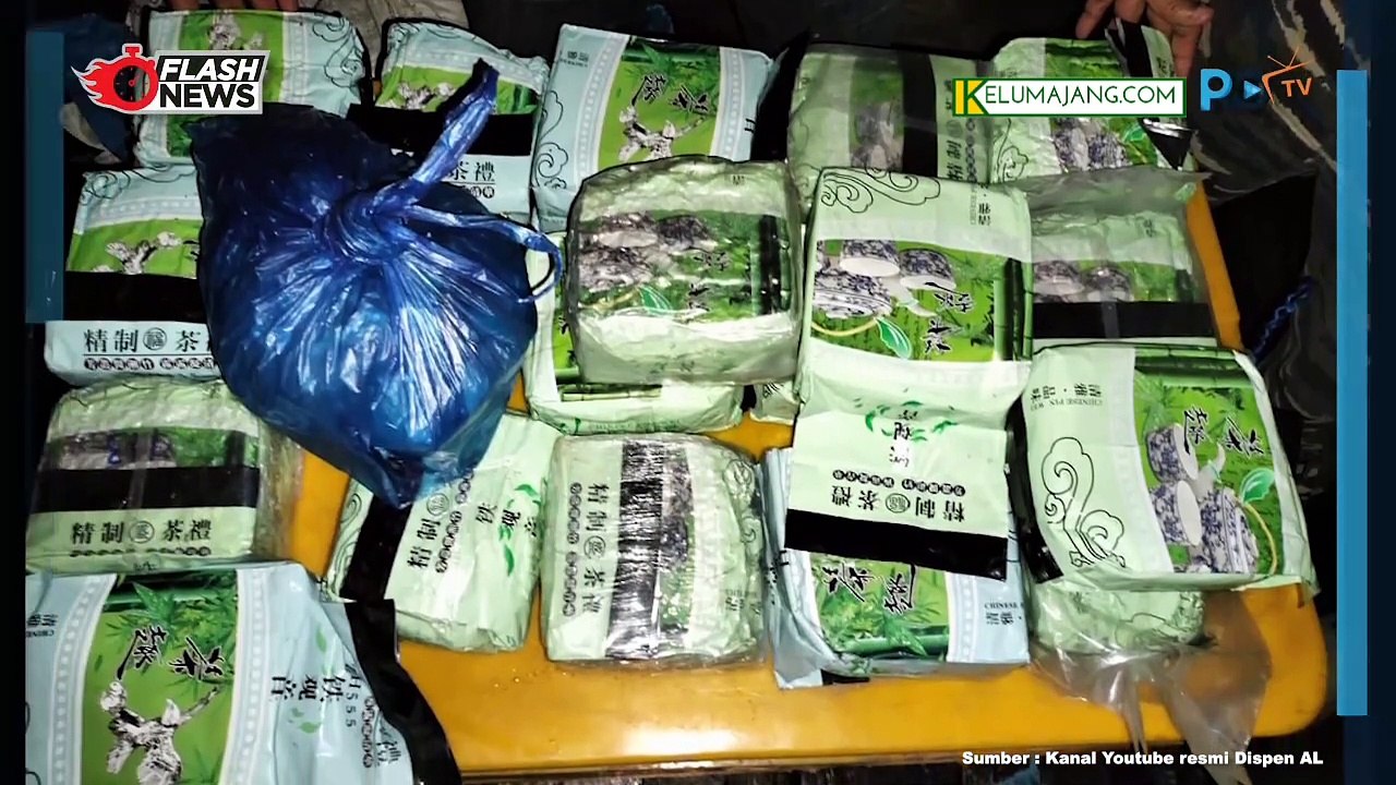 TNI AL Gagalkan Penyeludupan 21 Kilogram Sabu Rp25 Miliar di Perairan Muara Bagan Sumatra Utara