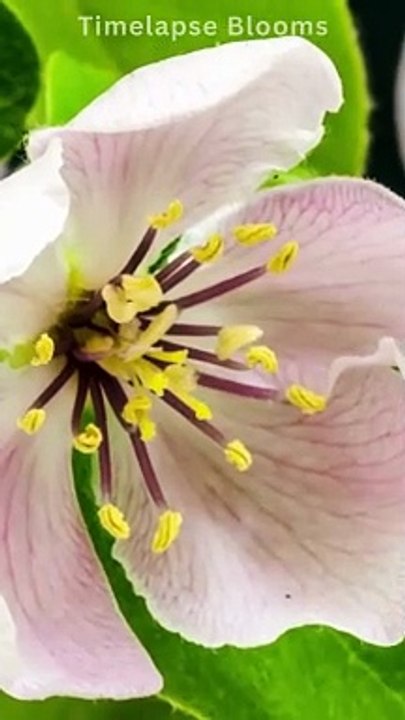 Turkey Amasya Beautiful 4k Quince #flowergrowing #timelapseblooms #shorts #viral #3