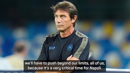 I expected to find better - Conte not impressed by Napoli inheritance