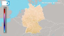 Im Süden von Deutschland wird es in den kommenden Stunden nochmal richtig nass, nächste Woche wird es dann auch dort freundlicher.
