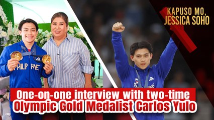One-on-one interview with two-time Olympic Gold Medalist Carlos Yulo | Kapuso Mo, Jessica Soho