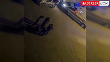 Elazığ'da iki grup arasında bıçaklı kavga kamerada: 1 yaralı