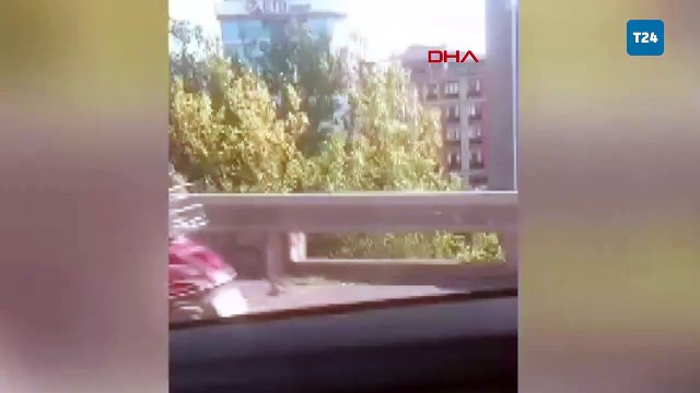 İstanbul’da trafik magandası yine dehşet saçtı; aracın önünü kesip camını kırdılar!