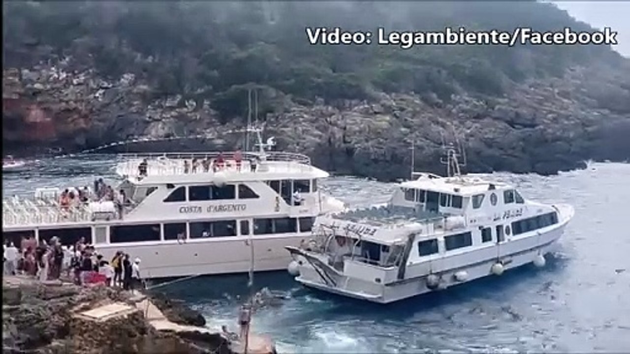 Giannutri, collisione tra due imbarcazioni